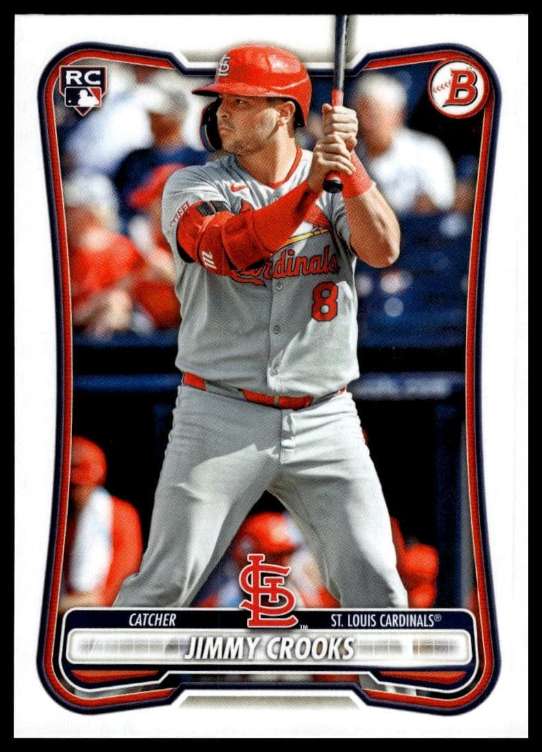 Jimmy Crooks trading card