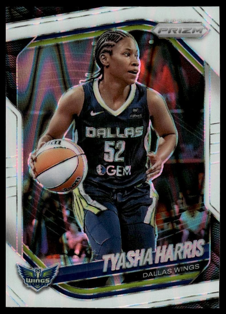Tyasha Harris trading card