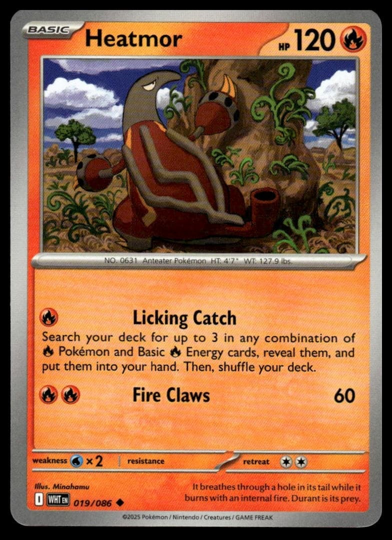 Heatmor trading card