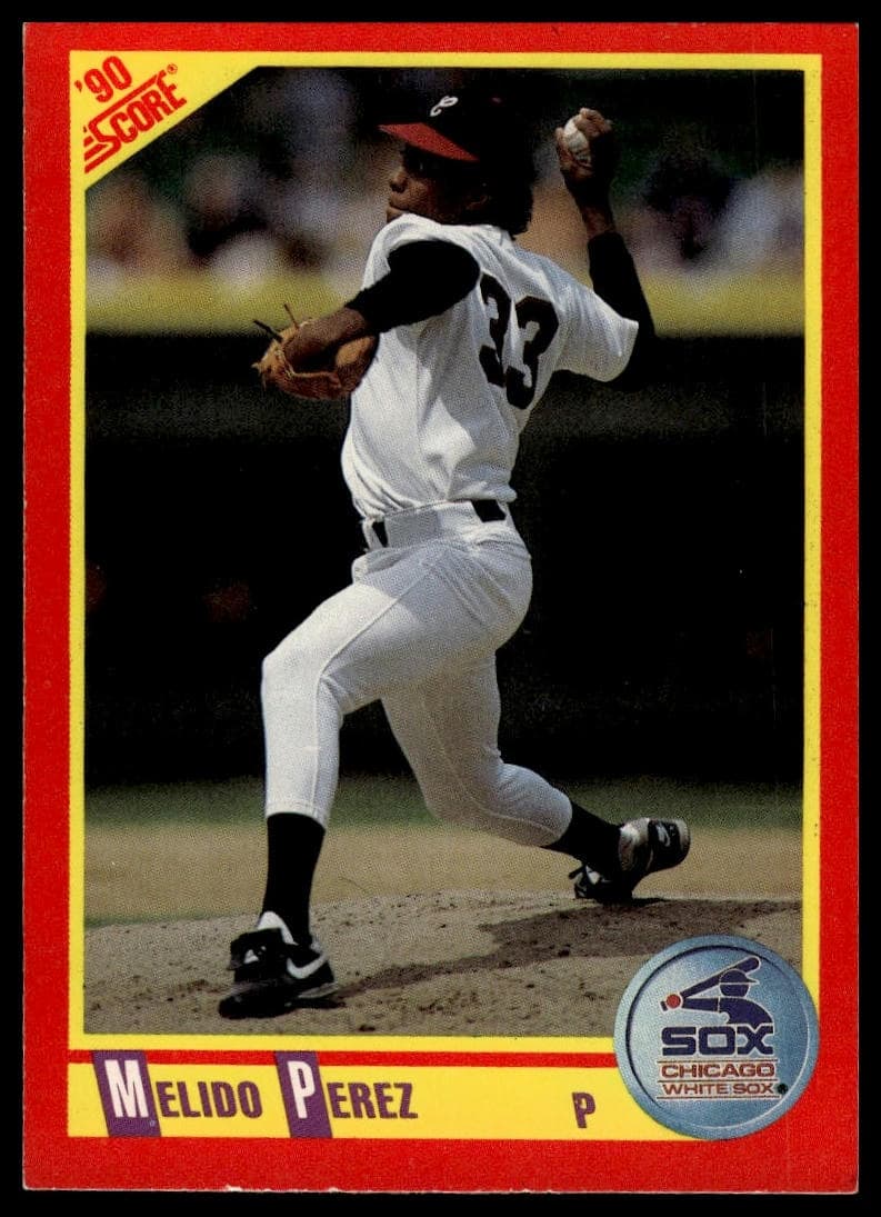 Melido Perez trading card