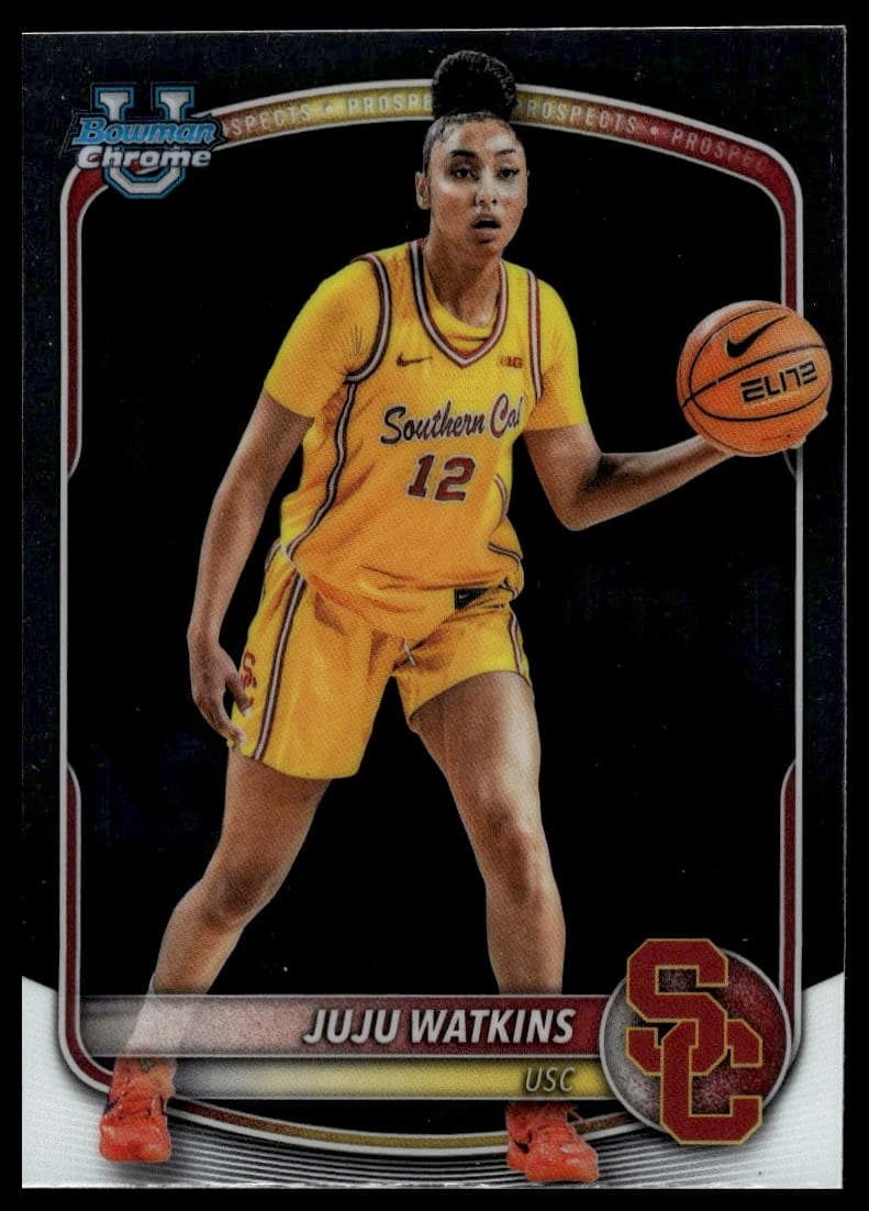 JuJu Watkins trading card