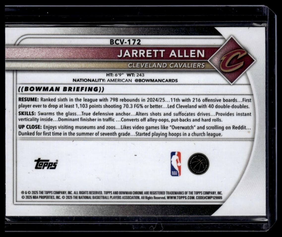 Jarrett Allen #172