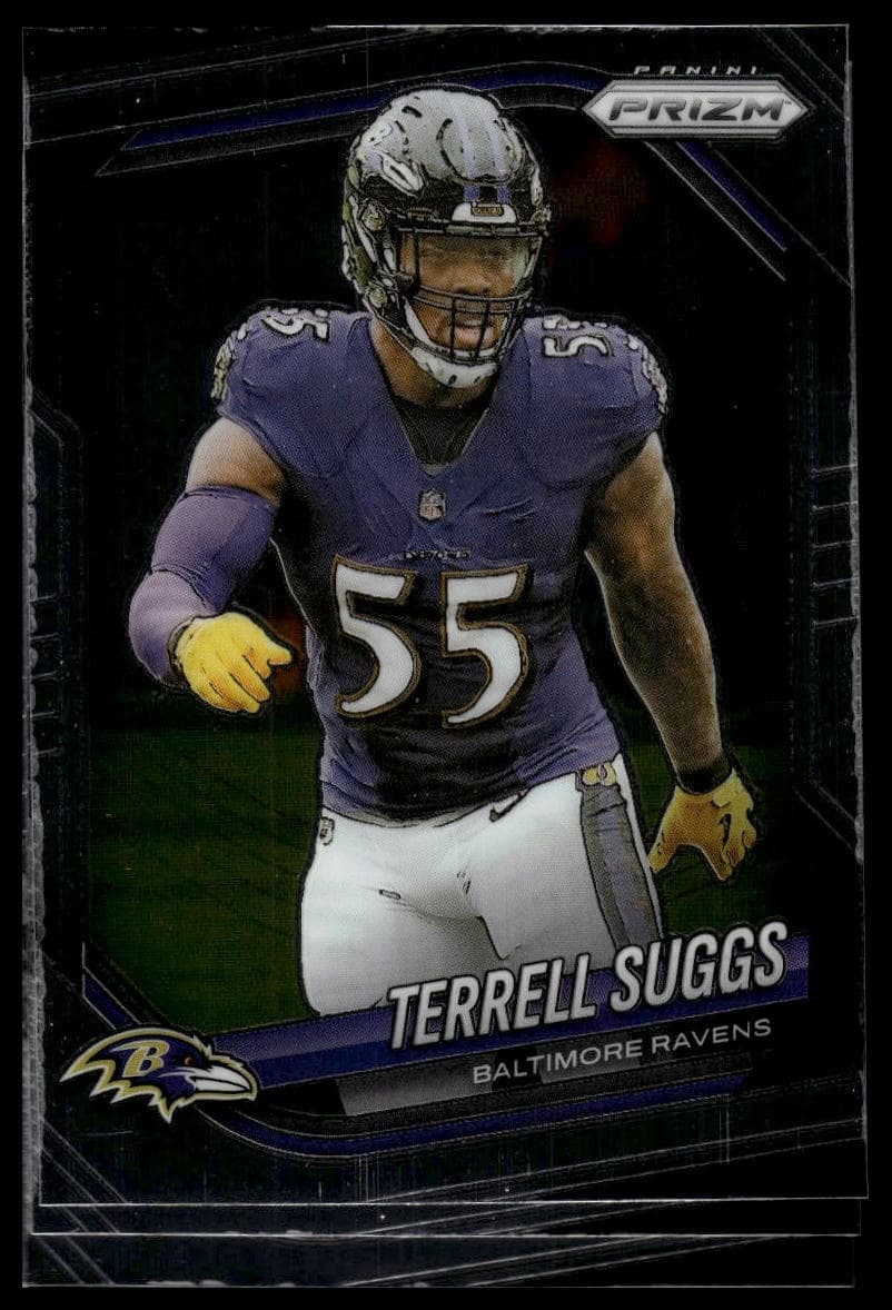 Terrell Suggs trading card