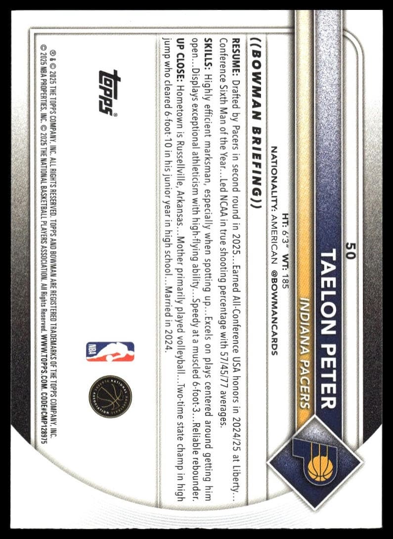 Taelon Peter trading card
