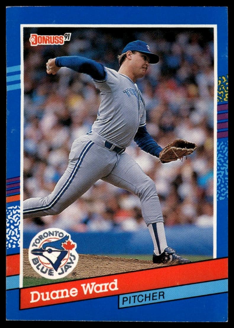 Duane Ward trading card