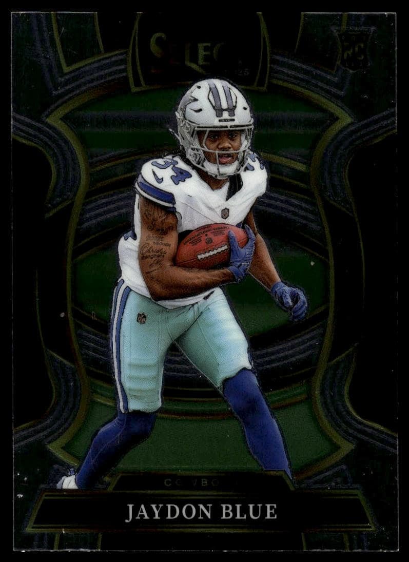 Jaydon Blue trading card