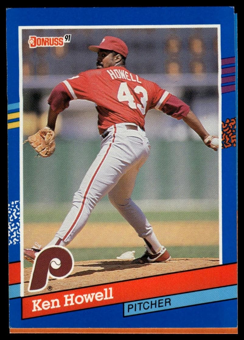Ken Howell trading card
