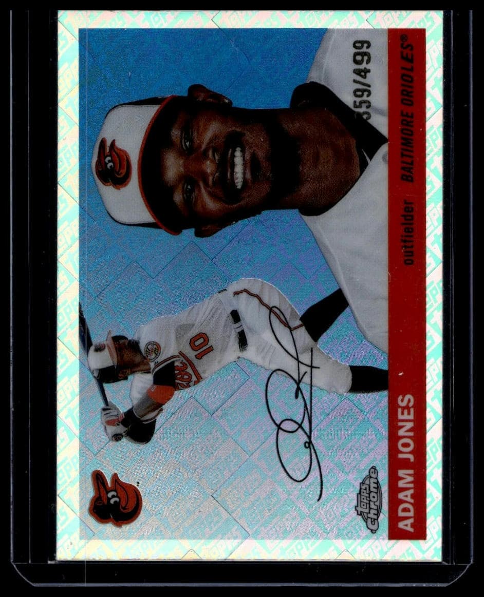 Adam Jones trading card