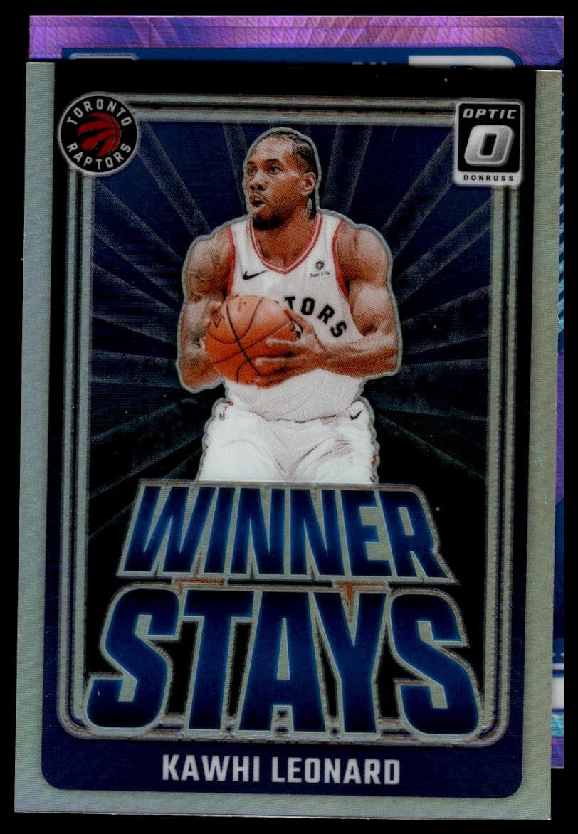 Kawhi Leonard trading card