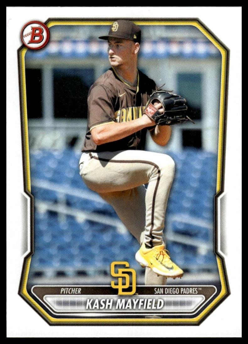 Kash Mayfield trading card