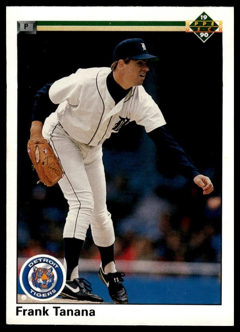 Frank Tanana trading card
