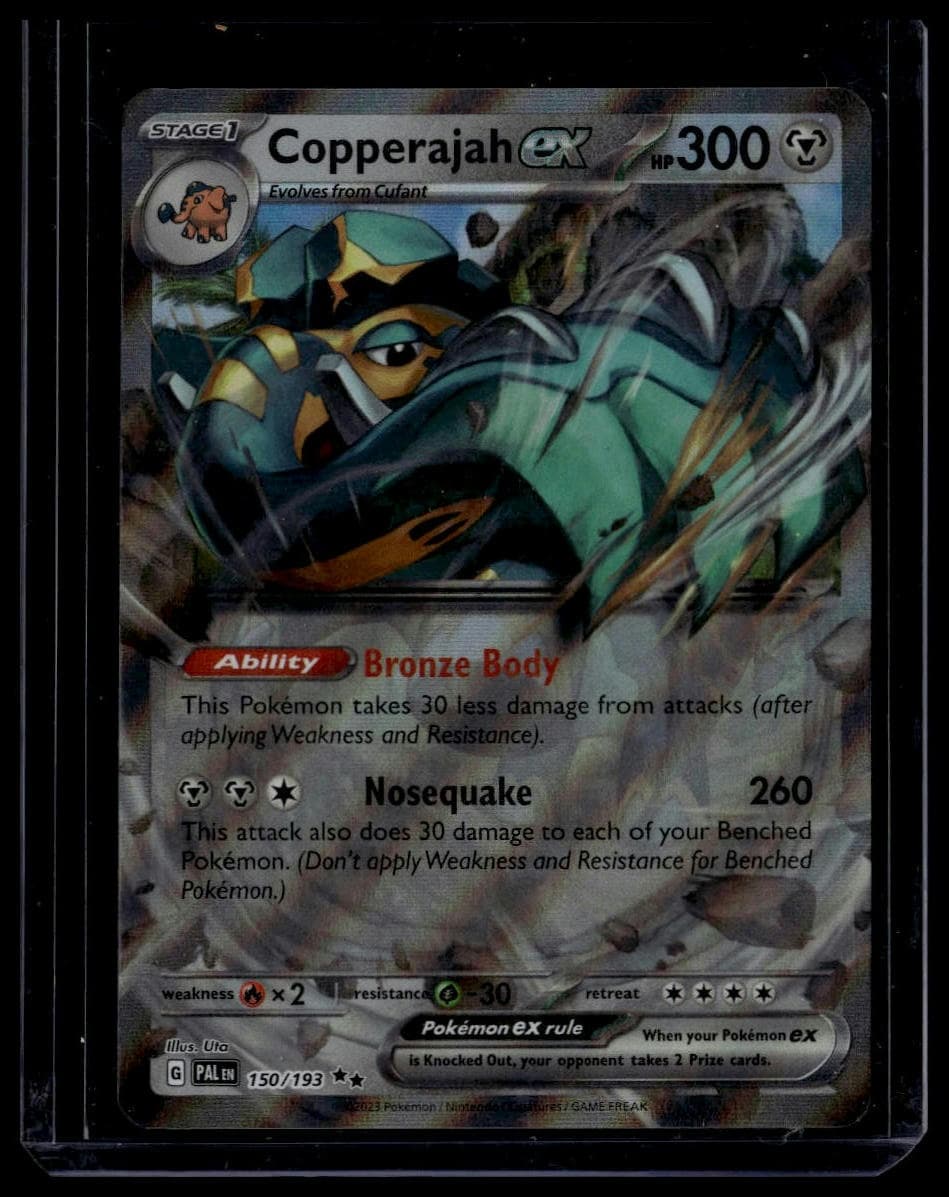 Copperajah ex trading card