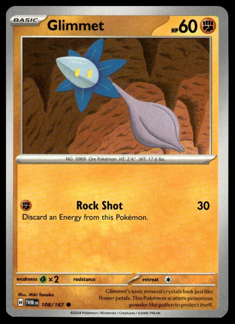 Glimmet trading card