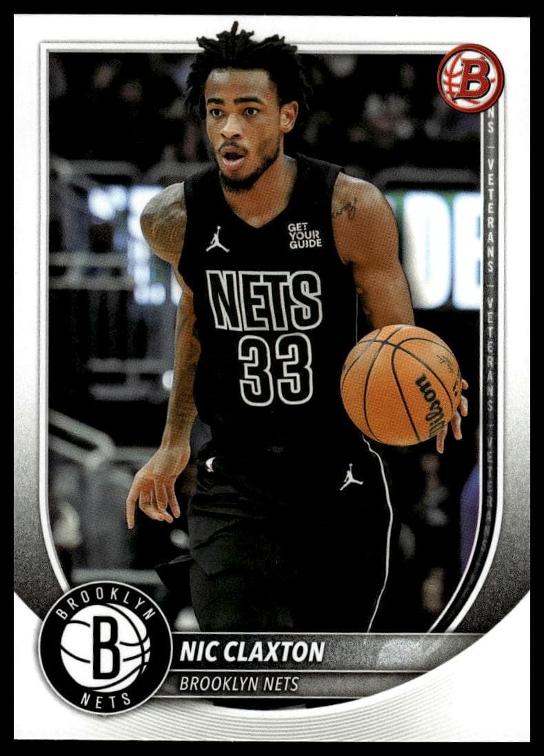Nic Claxton trading card