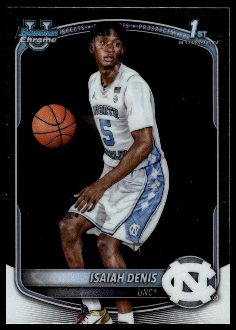 Isaiah Denis trading card