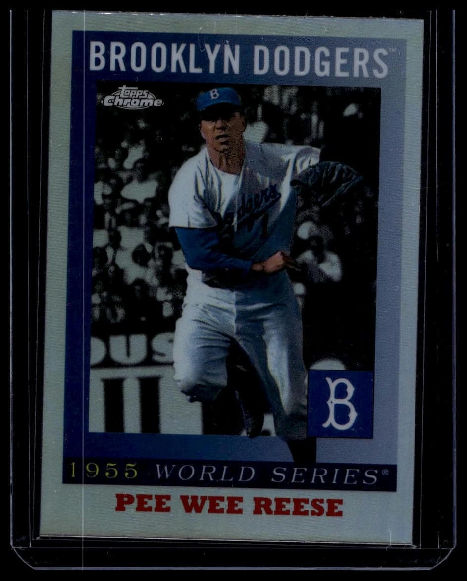 Pee Wee Reese trading card