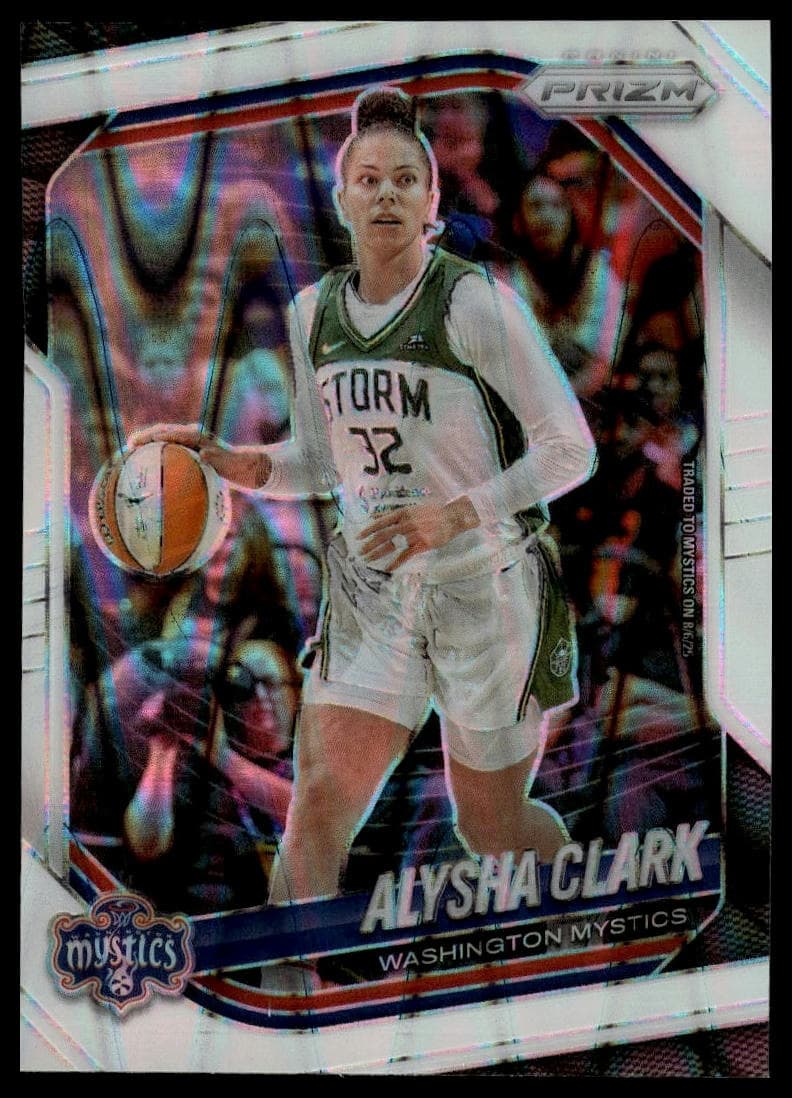 Alysha Clark trading card