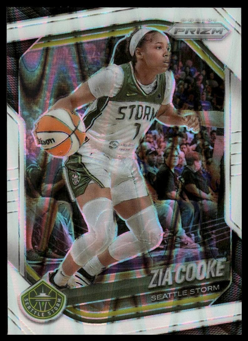 Zia Cooke trading card