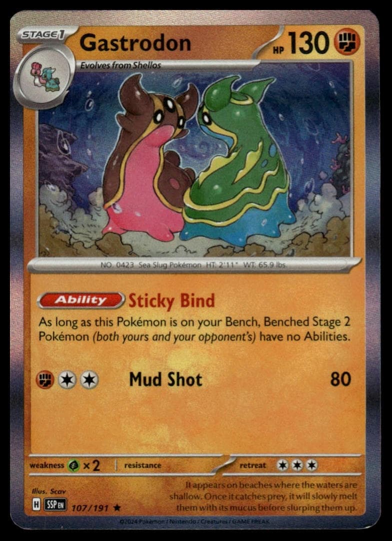 Gastrodon trading card