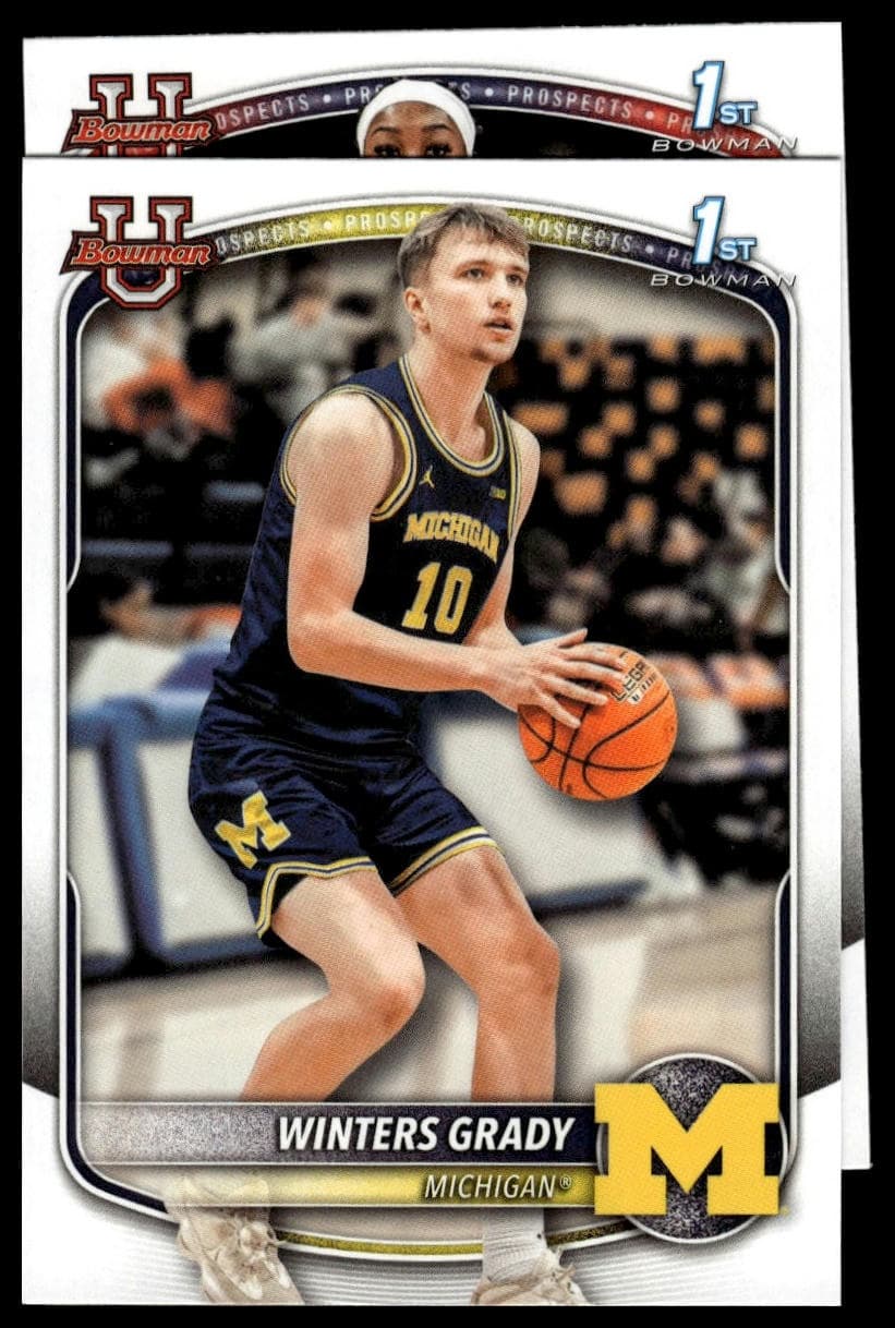 Winters Grady trading card