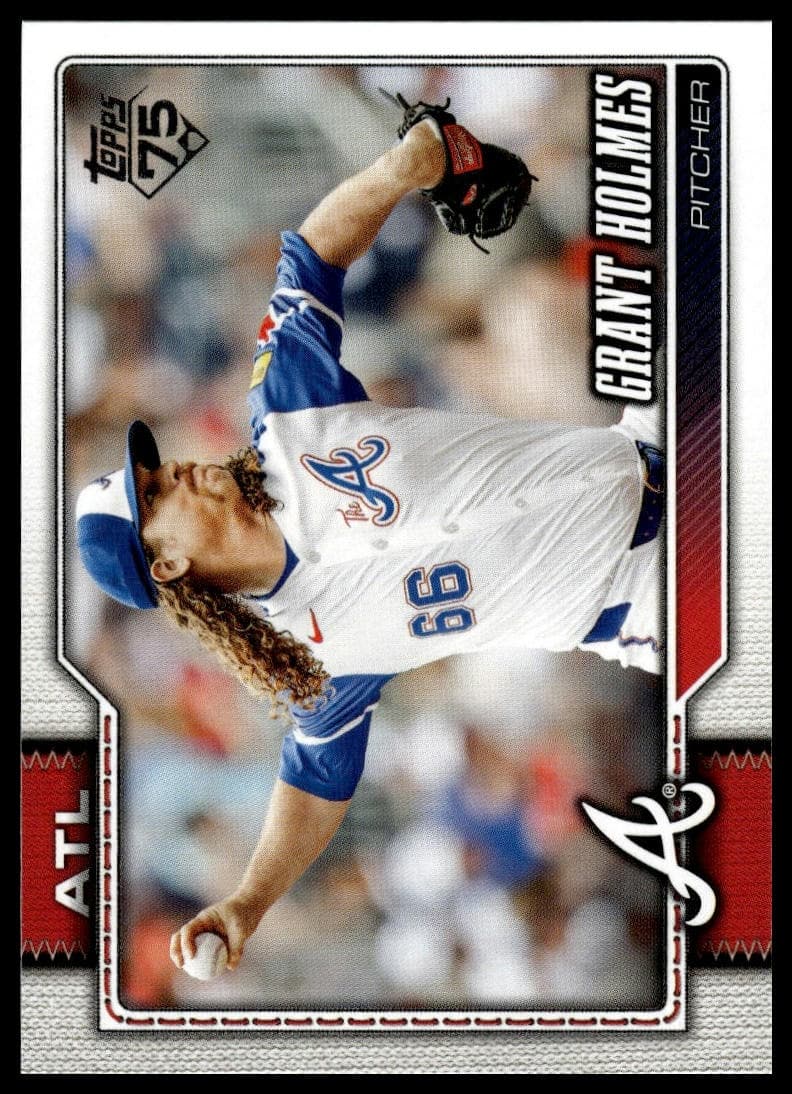 Grant Holmes trading card