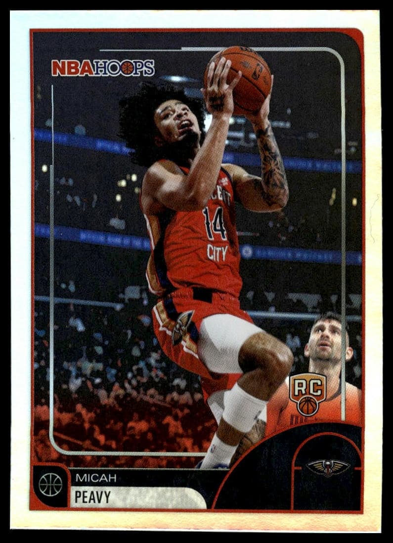 Micah Peavy trading card