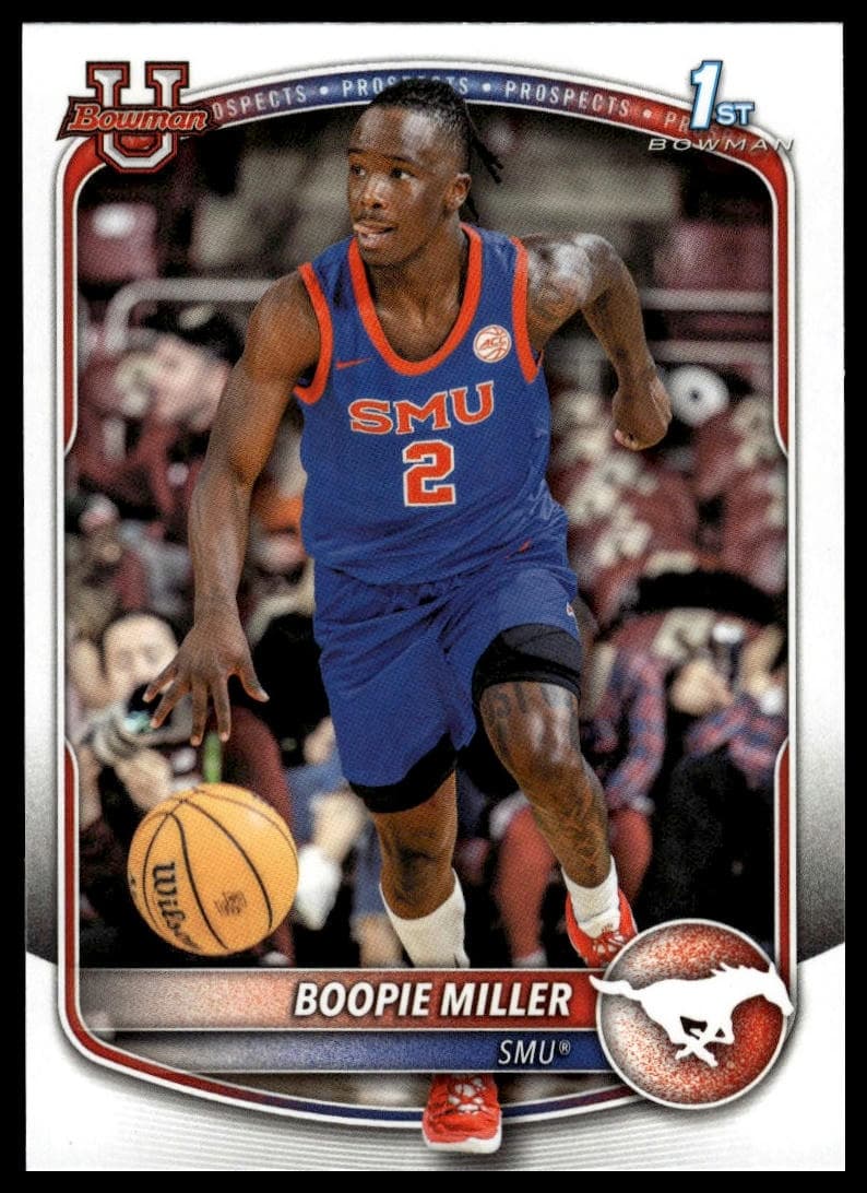 Boopie Miller trading card