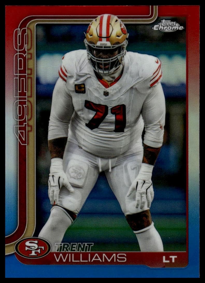 Trent Williams trading card