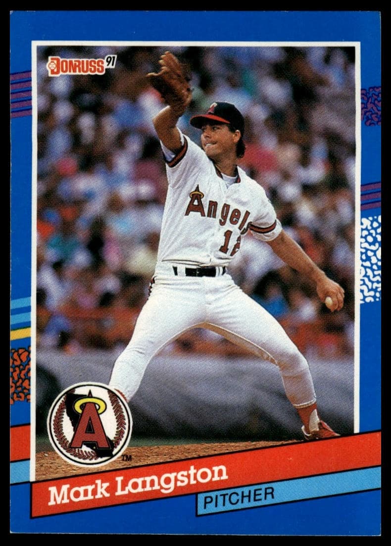 Mark Langston trading card