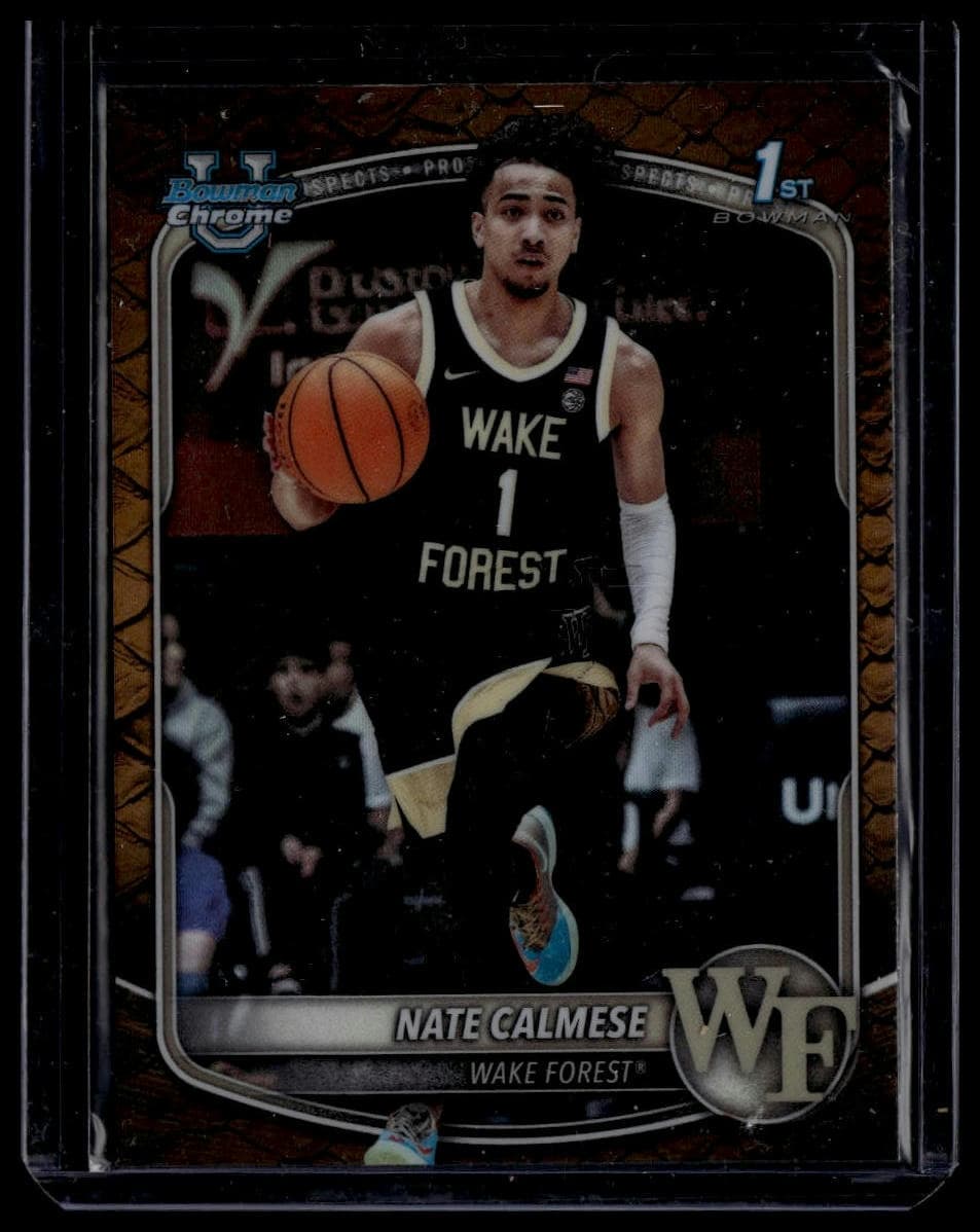 Nate Calmese trading card