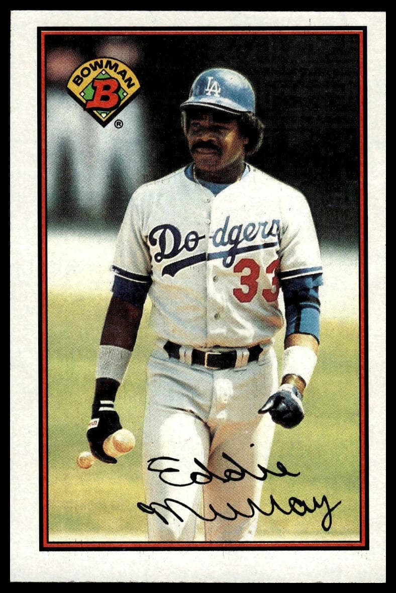 Eddie Murray 1989 bowman