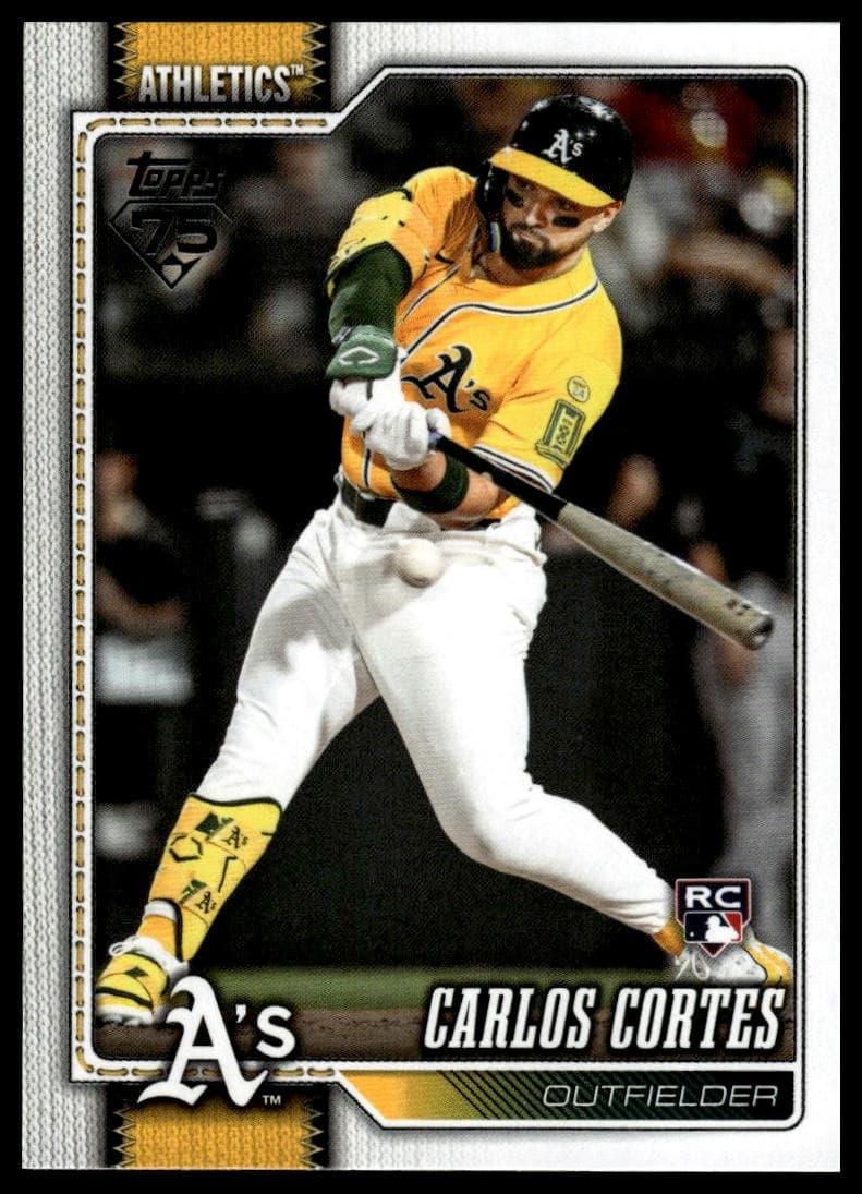 Carlos Cortes trading card