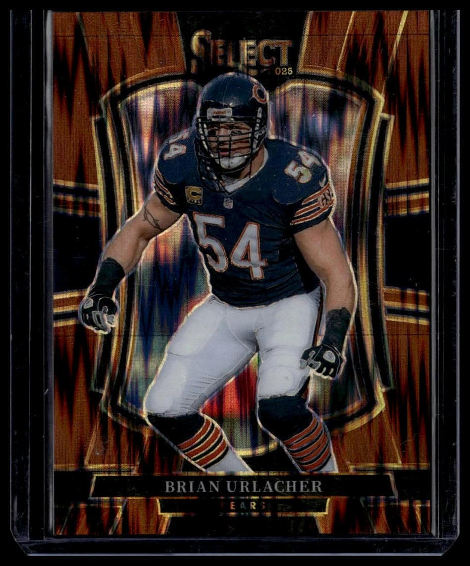 Brian Urlacher trading card