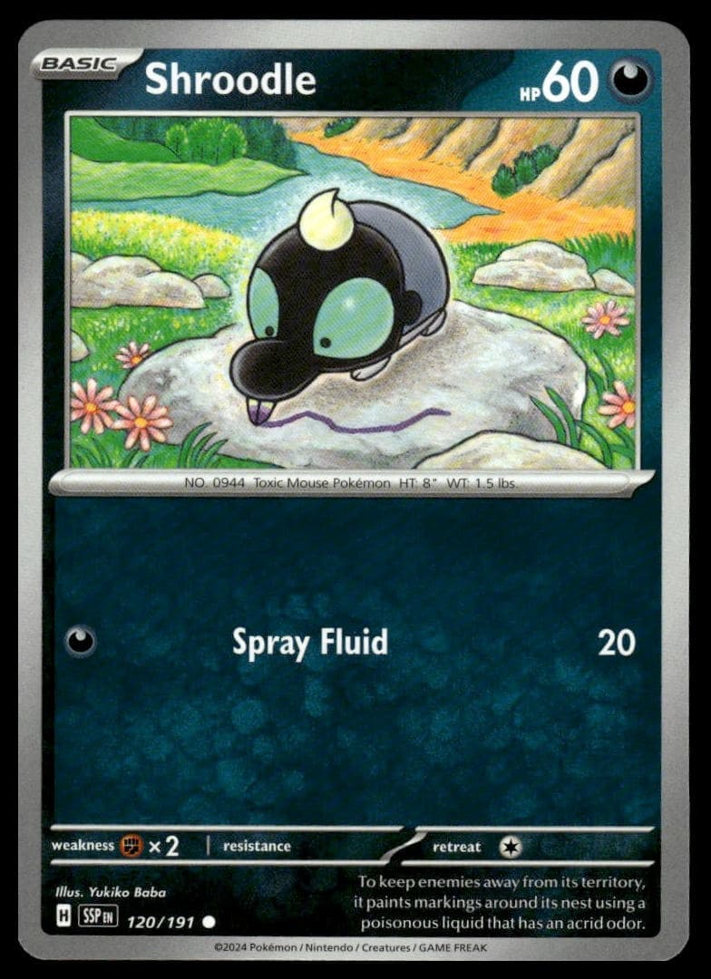 Shroodle trading card