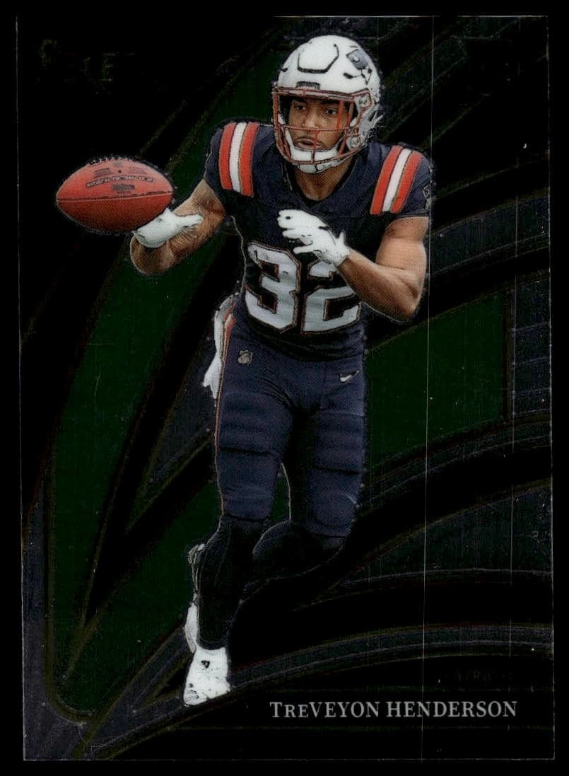 TreVeyon Henderson trading card