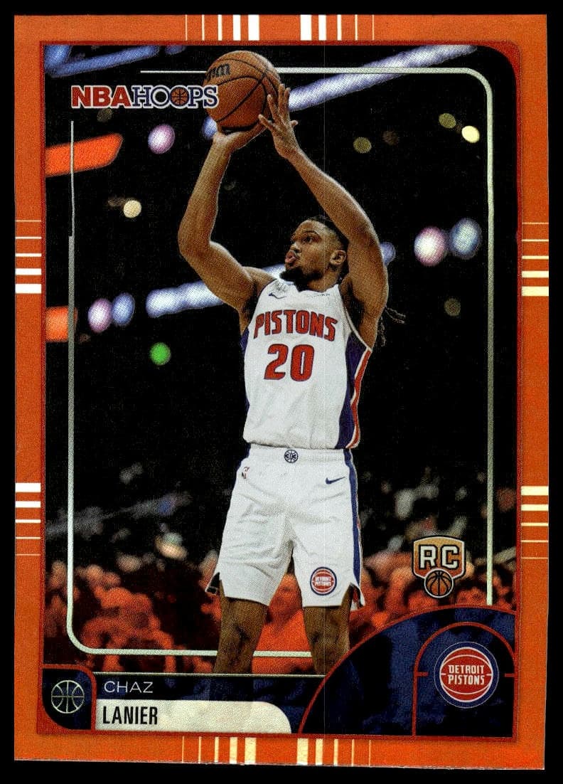 Chaz Lanier trading card