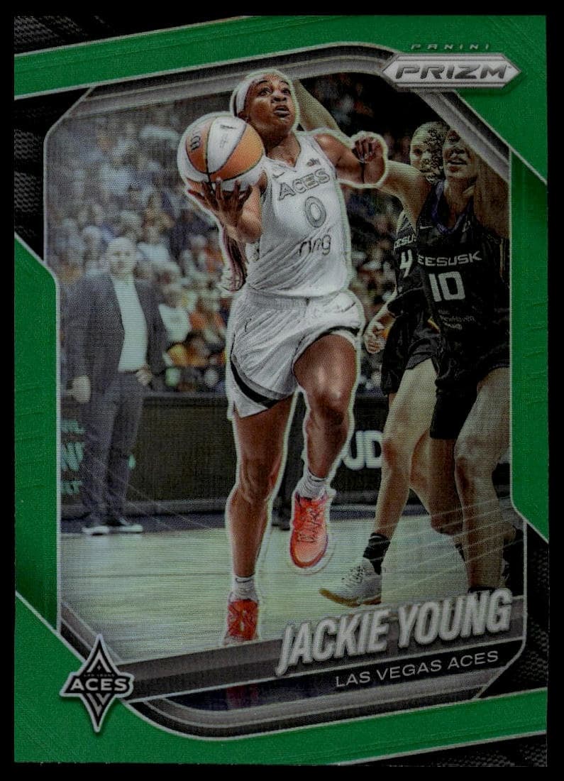 Jackie Young trading card