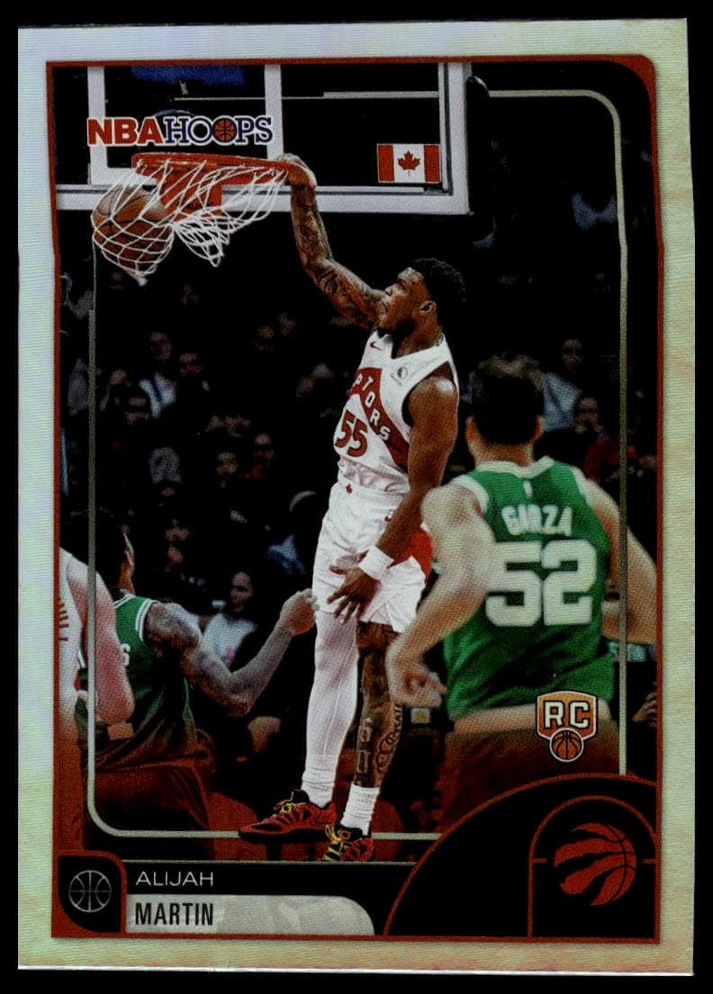 Alijah Martin trading card