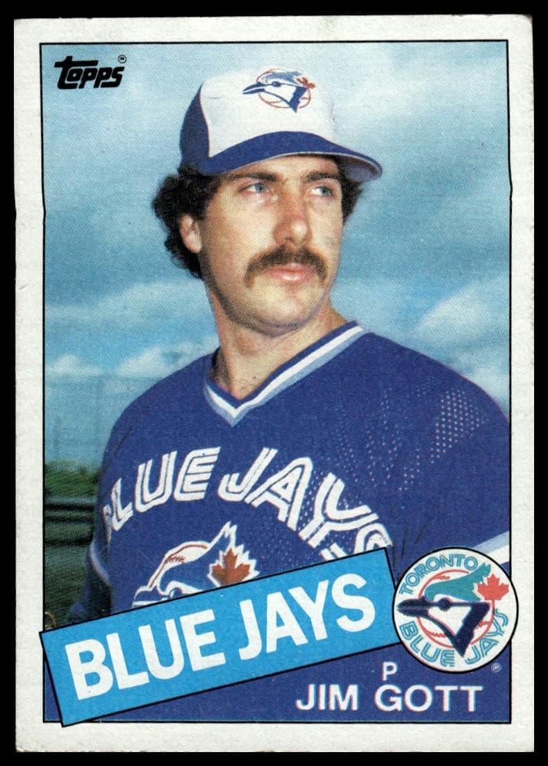 Jim Gott trading card