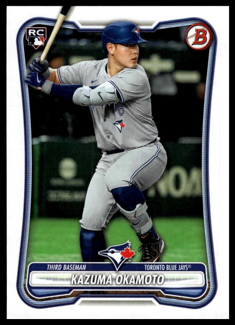 Kazuma Okamoto trading card