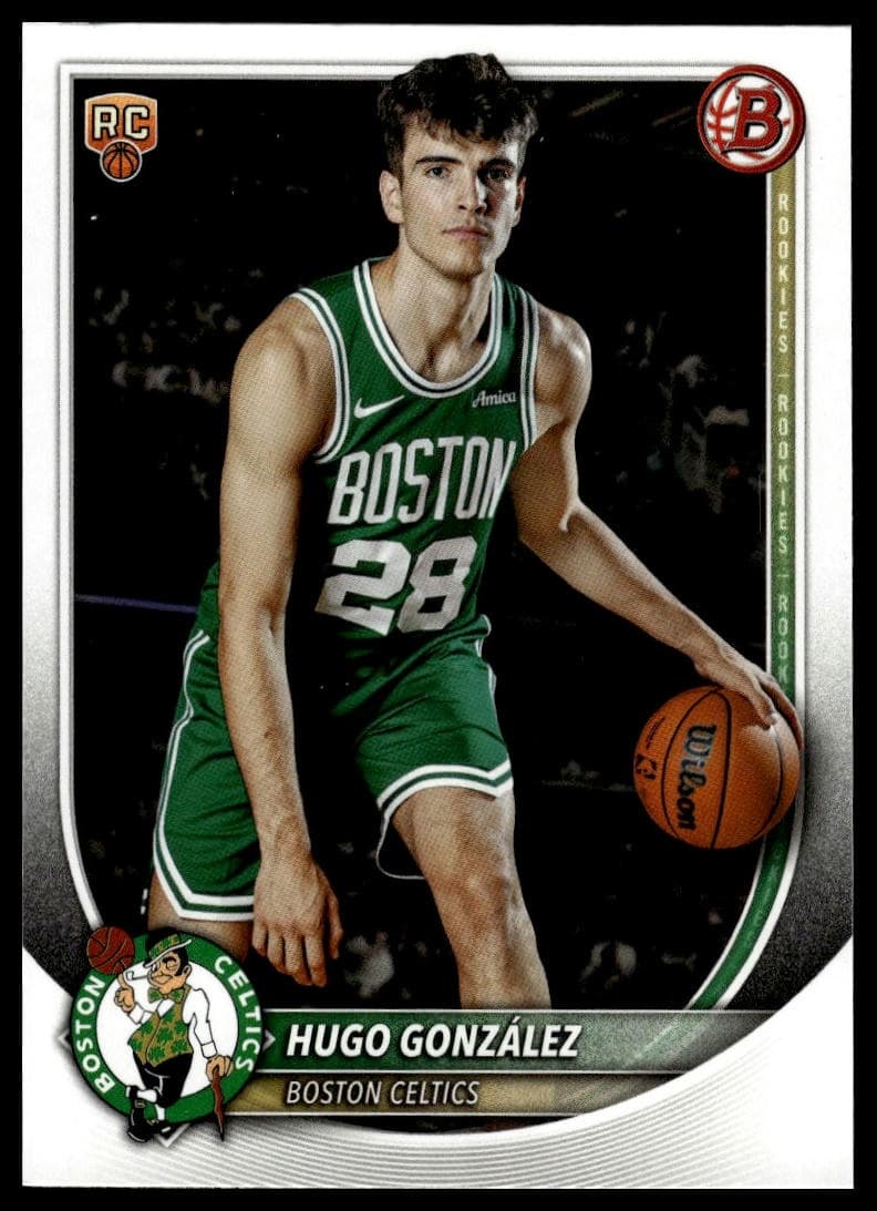 Hugo Gonzalez trading card