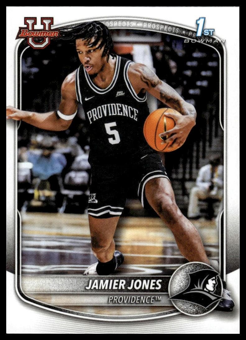 Jamier Jones trading card