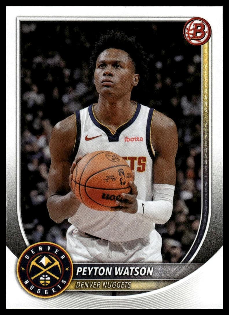 Peyton Watson trading card