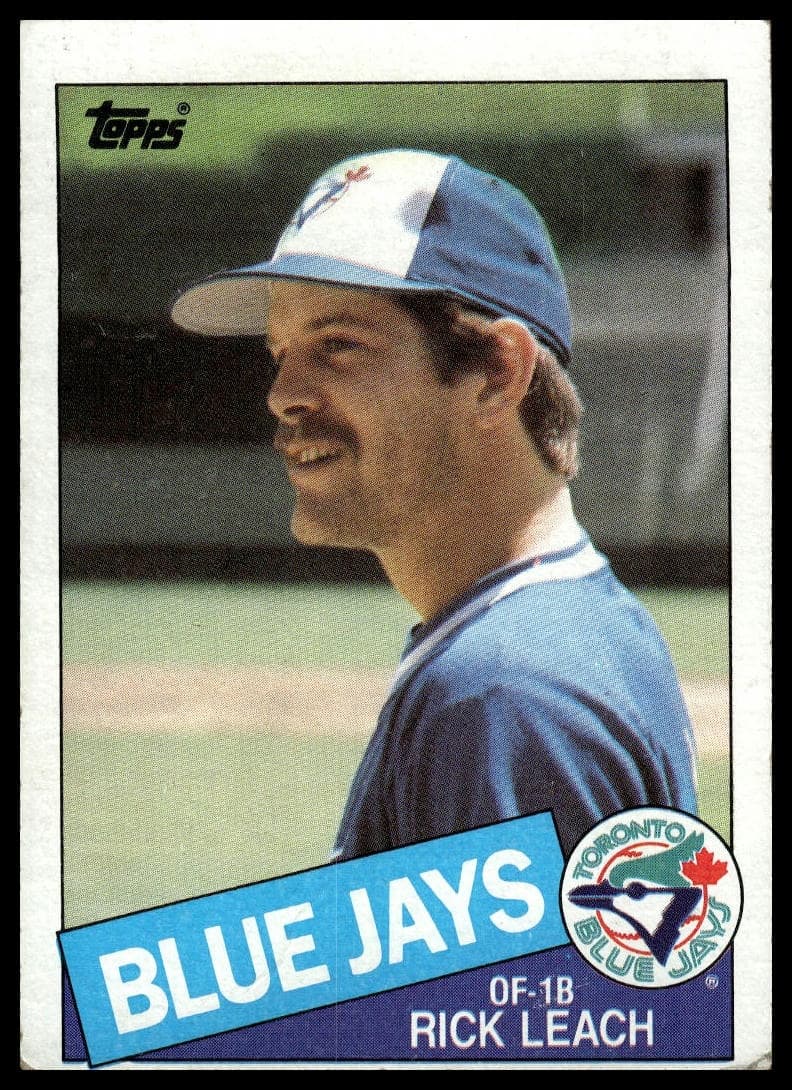 Rick Leach trading card
