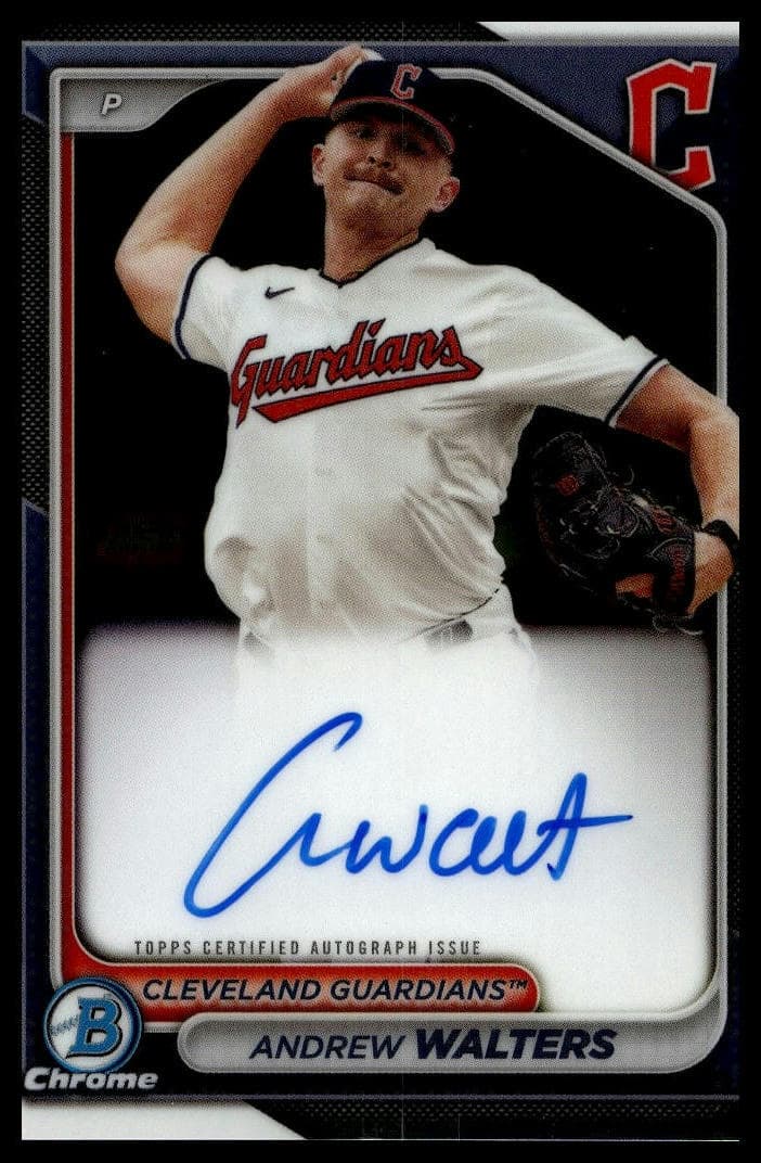 Andrew Walters trading card