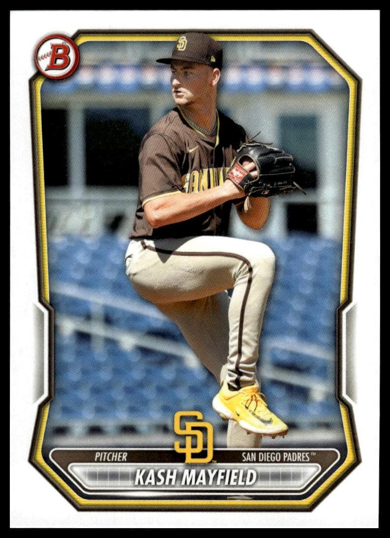 Kash Mayfield trading card