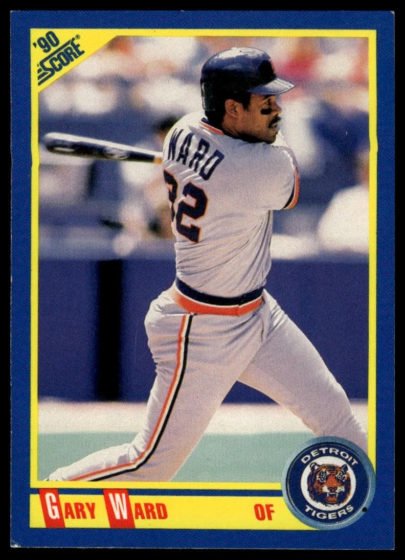 Gary Ward trading card
