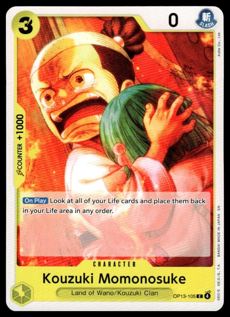 Kouzuki Momonosuke trading card