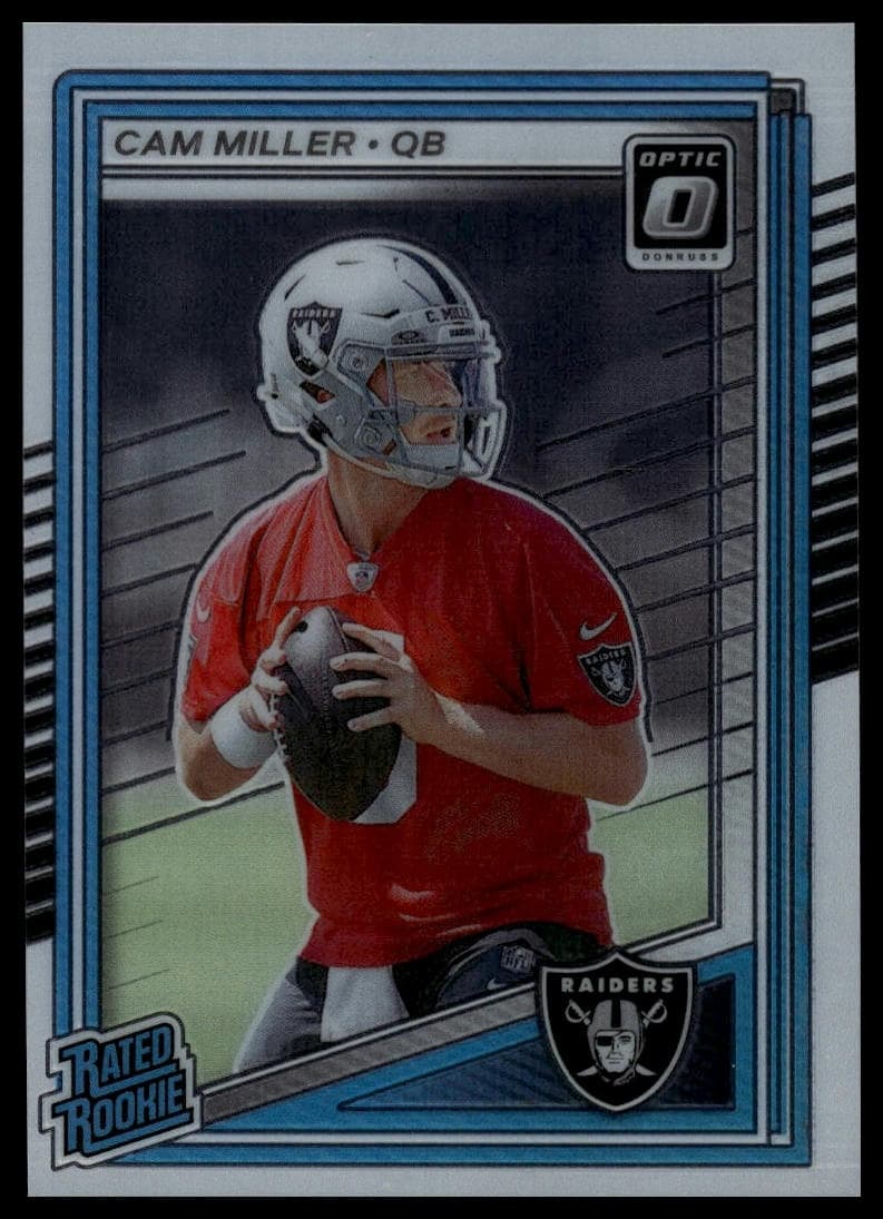Cam Miller trading card