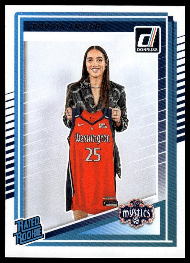 Georgia Amoore trading card